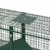 Piège à cage acier galvanisé 100x30x35 cm 2 entrées