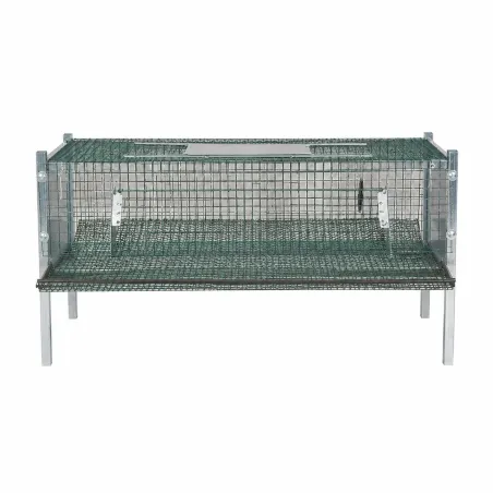 Cage galvanisée pour cailles pondeuses - 100x50x60 cm