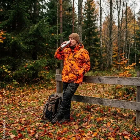 Veste Ridge Thermo camo orange - S à 5XL
