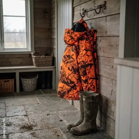 Veste Ridge Thermo camo orange - S à 5XL