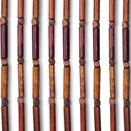 Rideau bambou naturel 90x200 cm pour extérieur