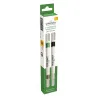 Lot de 2 marqueurs double mines pour bocaux - Noir/Blanc & Vert/Doré