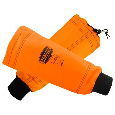 Manchettes anticoupure Solidur Authentic orange classe 1