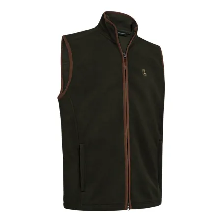 Gilet Deerhunter Cumbria vert sans manches en polaire
