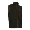 Gilet Deerhunter Cumbria vert sans manches en polaire