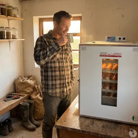 Couveuse Maino Mini Pro 196 - Automatisée & Digitale