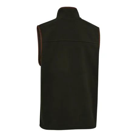 Gilet Deerhunter Cumbria vert sans manches en polaire