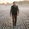 Gilet Deerhunter Cumbria vert sans manches en polaire