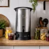 Stérilisateur inox 26 L pour 10 bocaux de 1 L