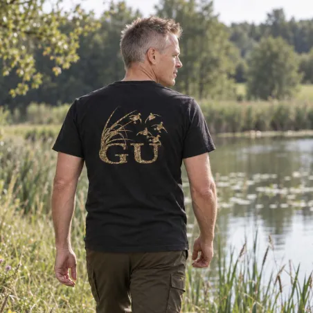 T-shirt noir tubulaire Baie Gabion Unlimited