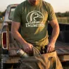 T-shirt kaki unisexe Gabion Unlimited léger