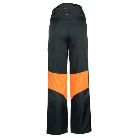Pantalon débroussaillage ultra-résistant noir/orange