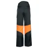 Pantalon débroussaillage ultra-résistant noir/orange