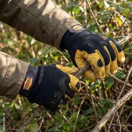 Gants Solidur Précision : paume renforcée, confort optimal