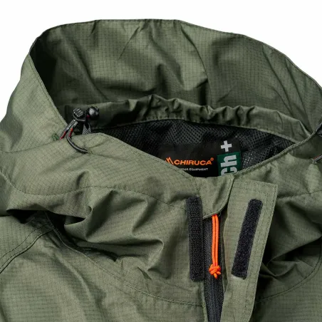 Blouson imperméable Chiruca Maraton kaki ripstop