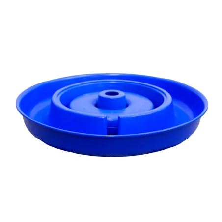 Abreuvoir 25L sur pieds bleu/blanc pour volailles