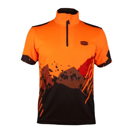 T-shirt orange haute visibilité - Sécurité et confort extérieur