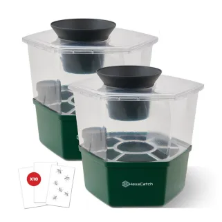 Lot 2 pièges anti-ponte moustiques Hexacatch