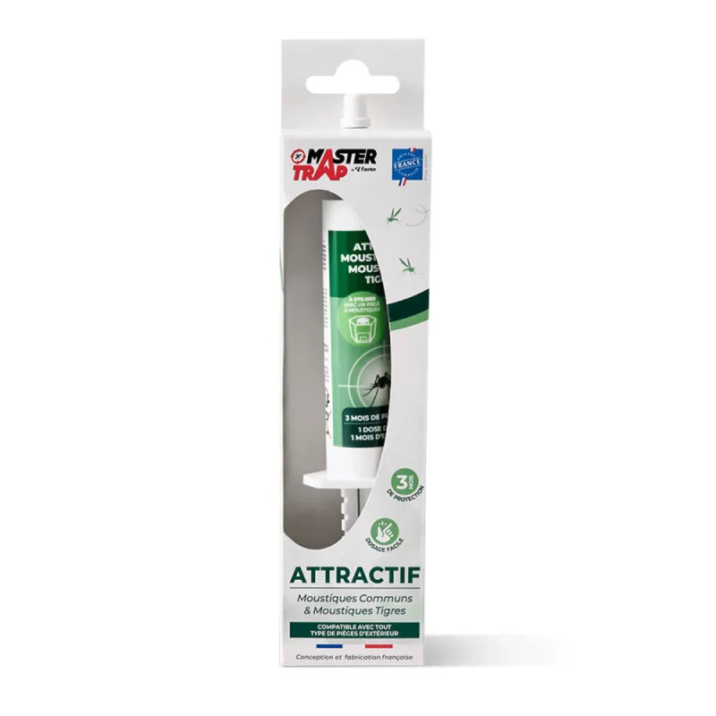 Gel attractif 3 mois pour pièges anti-nuisibles Tiger Trap