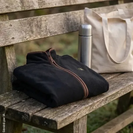 Polaire Deerhunter Cumbria gris 360 g/m² confort