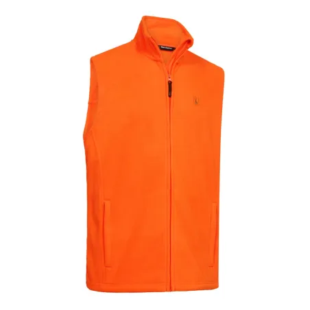 Gilet polaire Deerhunter Atlas Light orange sans manches