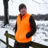 Gilet polaire Deerhunter Atlas Light orange sans manches