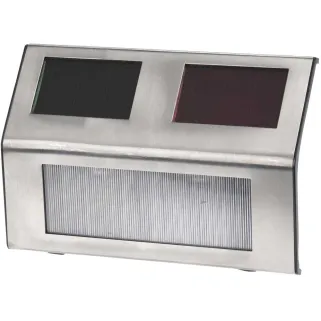 4 lampes solaires LED inox – Éclairage jardin éco-responsable