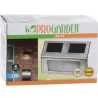 4 lampes solaires LED inox – Éclairage jardin éco-responsable
