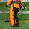 Jambières débroussaillage Solidur CHDE orange 80 cm