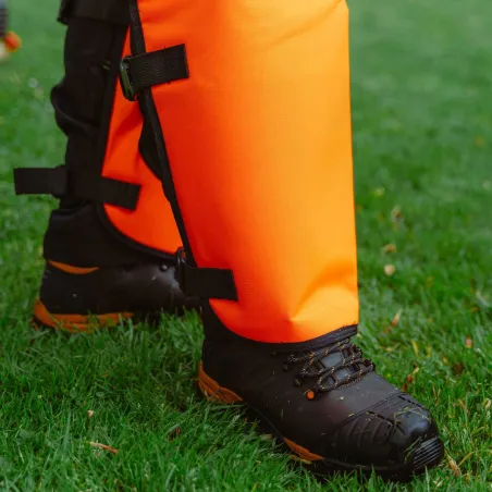 Jambières débroussaillage Solidur CHDE orange 80 cm