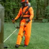 Jambières débroussaillage Solidur CHDE orange 80 cm