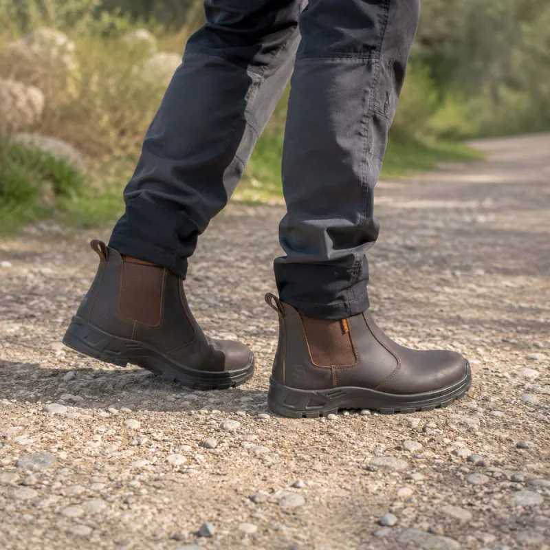 Chaussures travail Solidur Solden O6 SR LG FO zip
