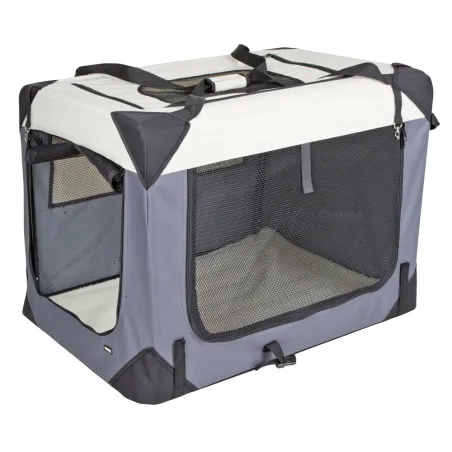 Caisse transport chien pliable toile 91x63,5 cm
