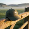 Casquette Keiler Hunter coton brossé Army/Beige réglable
