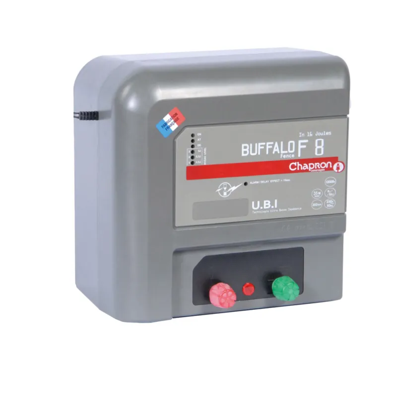 Électrificateur F8 16J - Clôture électrique puissante
