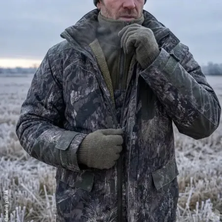 Ensemble veste et salopette camouflage Realtree homme
