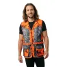 Gilet réversible Treeland Savane kaki/orange GhostCamo