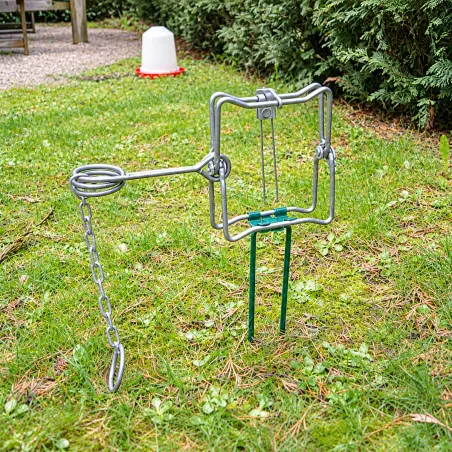 Support surélevé pour piège en X 13×13 cm