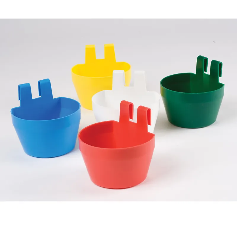 Mangeoire plastique cup 190 ml pour cages d'élevage