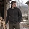 Gilet homme Galéo vert micropolaire zippé