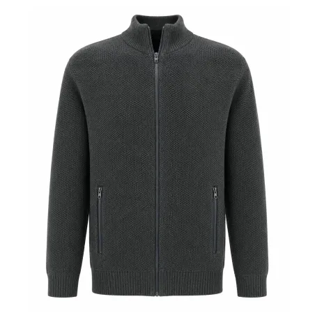 Gilet homme Galéo vert micropolaire zippé