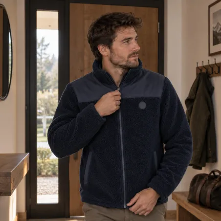 Veste homme Savage bleu marine pour extérieur