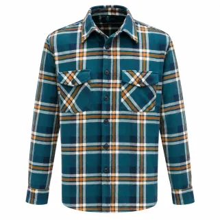 Surchemise micropolaire homme Soha carreaux indigo