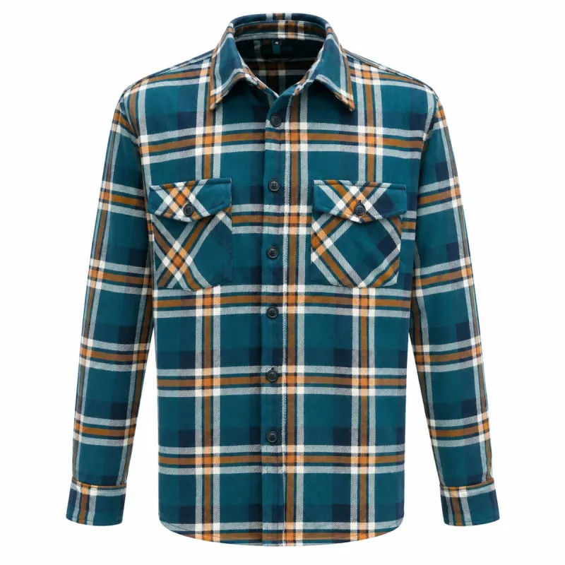 Surchemise micropolaire homme Soha carreaux indigo