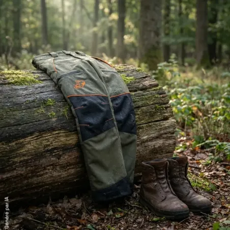 Pantalon Cerbère vert anti-ronces Francital chasse