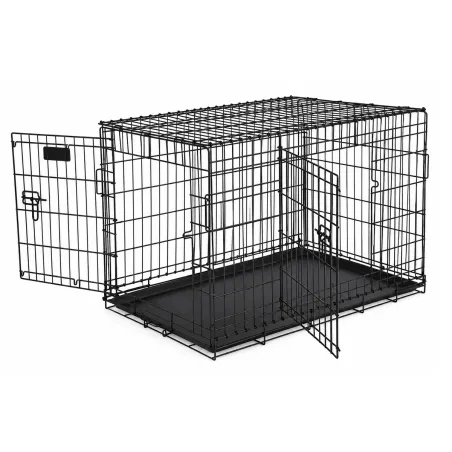 Cage métallique avec plateau 122x75x82 cm pour élevage