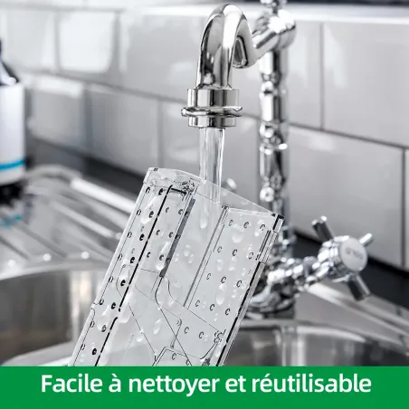 Lot de 2 cages à souris résistantes en plastique aéré