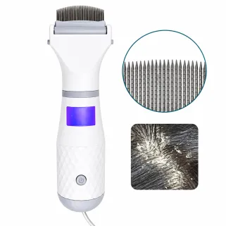 Peigne électrique anti-poux 4-6h LED 3 vitesses silencieux