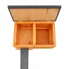 Nichoir chicane bois pour canards 45 cm | Ducatillon