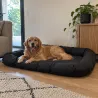 Coussin chien imperméable noir déhoussable | Ducatillon
